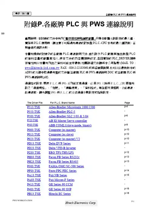 HITECH触摸屏资料-13