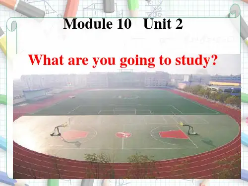 六年级下册英语Module-10-Unit-2-What-are-you-going-to-study