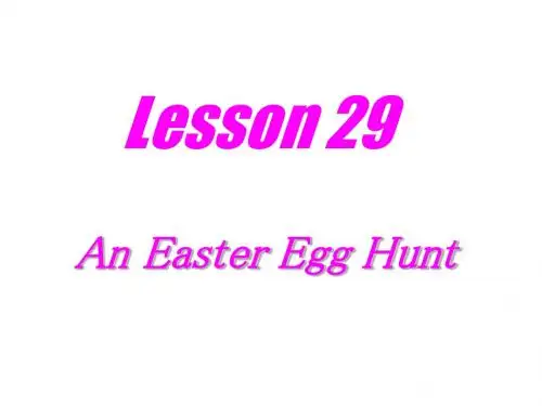 八年级英语冀教版Unit4 Look into Science--Lesson 29 [ty](ppt)