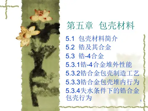第五章 包壳材料解析