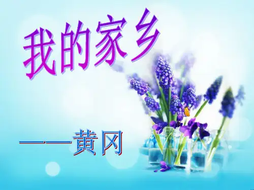 我的家乡_黄冈