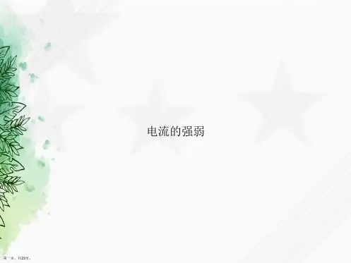 电流的强弱讲课文档