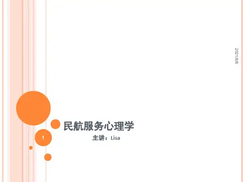 Lisa民航服务心理学-第十章民航服务人员的团队合作