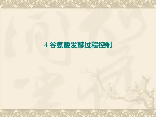 4谷氨酸发酵机制
