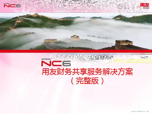 用友财务共享服务中心案例分析