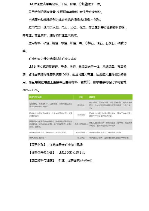矿渣磨粉机(矿渣立磨)详情介绍