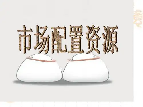 9.1 市场配置资源(共23张PPT)