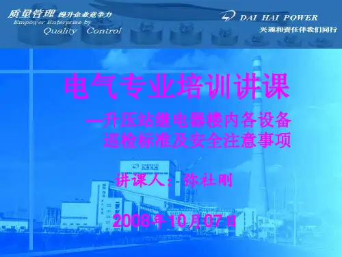 升压站保护