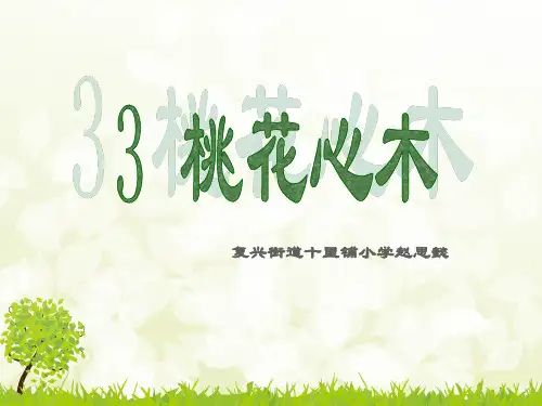 3桃花心木-完整PPT课件
