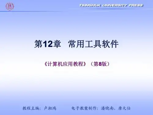 计算机应用教程(第8版)第十二章