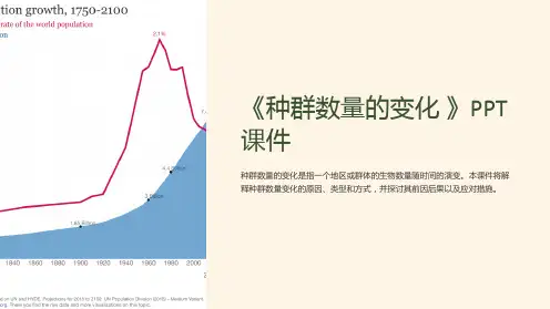 《种群数量的变化 》课件