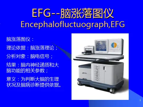 EFG--脑涨落图仪讲解