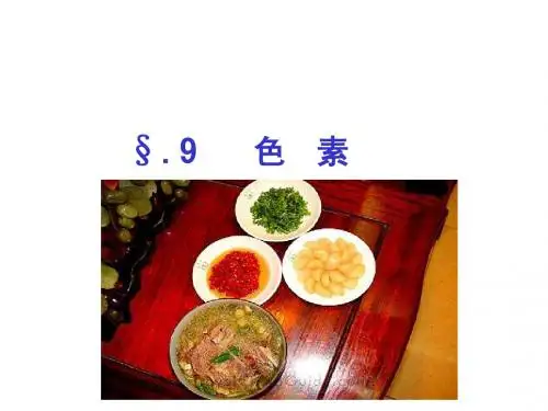 第九章 色素-z