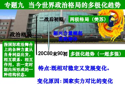 历史：美苏争锋 课件(人民版必修一)