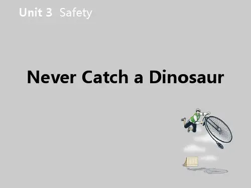 冀教版九年级英语上册：Lesson 18 Never Catch a Dinosaurppt课件