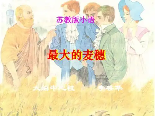 六年级语文最大的麦穗1