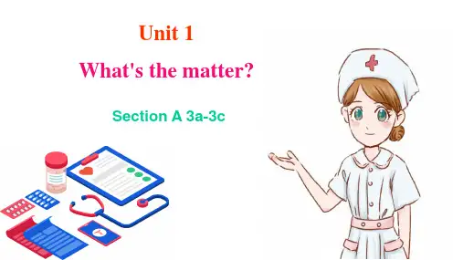 人教版八年级英语下册Unit 1 Section A(3a-3c)课件