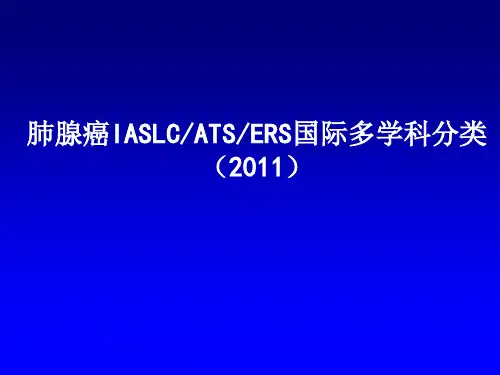 肺腺癌病理类型