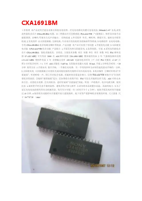 CXA1691BM