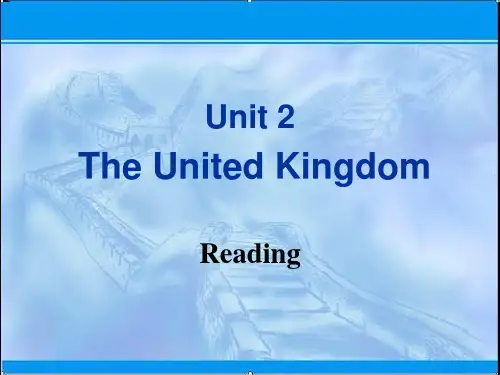 人教版高中英语：必修5Unit2TheUnitedKingdom2.2Reading课件