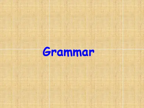 七年级英语下册Unit6Petsgrammar课件牛津版