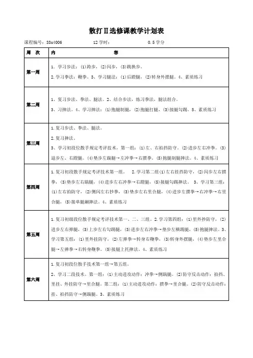 散手II