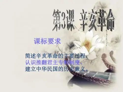 川教初中历史八上《第7课辛亥革命》PPT课件 (8)
