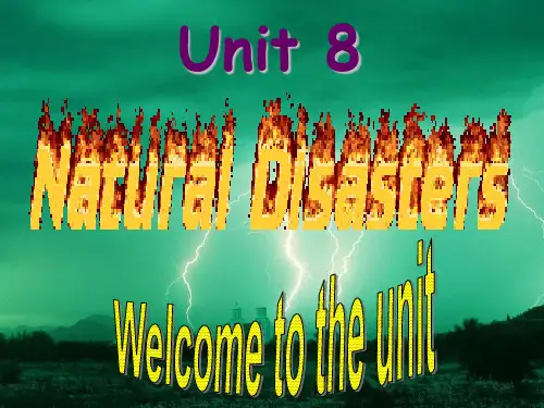Unit8Welcome课件21-22学年牛津译林版英语八年级下册