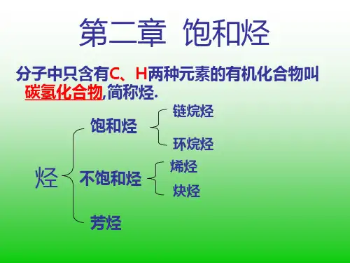 2饱和烃