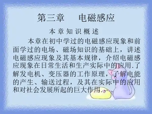 2023人教版选修(2-1)第3章《电磁感应》ppt