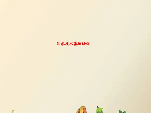 注水技术基础培训