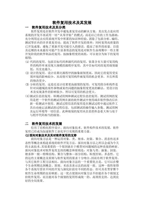 软件复用技术