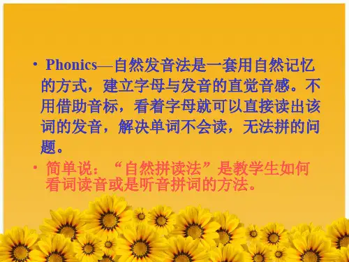 自然拼读全ppt课件