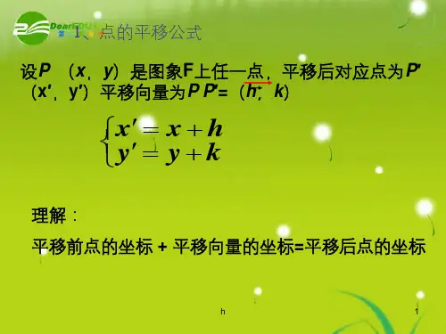 高中数学 1.1.2平面直角坐标系中的伸缩变课件 新人教版选修4-5