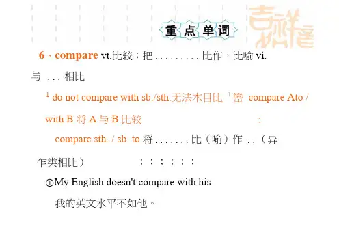英语高考复习课件：Unit3Amazingpeople(2)(译林牛津必修2)湖南专用