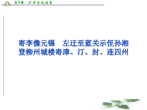 高考复习课件 专题五 寄李儋元锡 登柳州城楼寄漳、汀、封、连四州 左迁至蓝关示侄孙湘(苏教选修 唐诗宋词