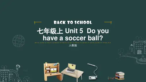 Unit 5  Do you have a soccer ball复习课件  人教版英语七年级上册