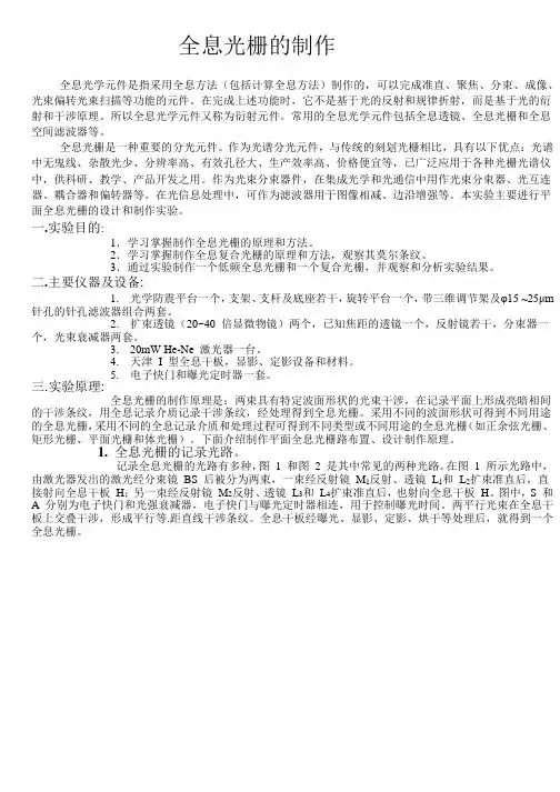 全息光栅