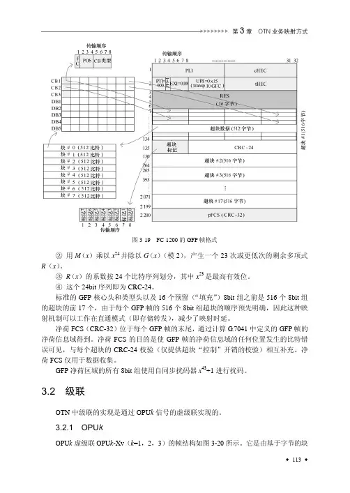 OPUk 的虚级联_光传送网（OTN）技术的原理与测试_[共4页]