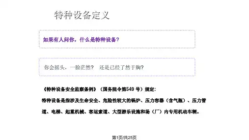 特种设备安全教育教材PPT课件