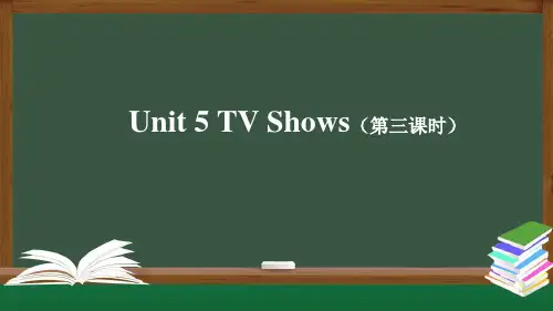 五年级【英语(人教版)】Unit5TVShows(第三课时)2课件