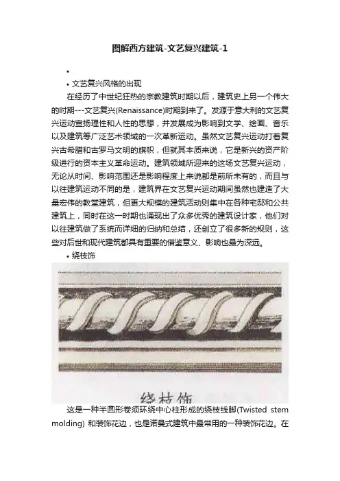 图解西方建筑-文艺复兴建筑-1