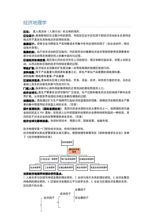 经济地理学