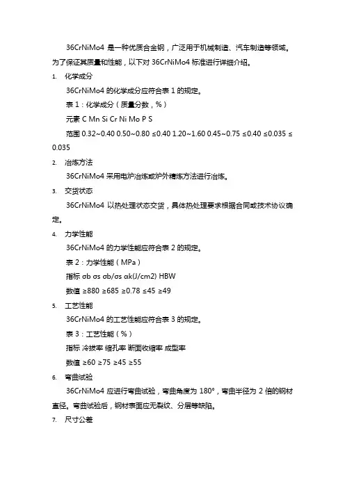 36crnimo4标准
