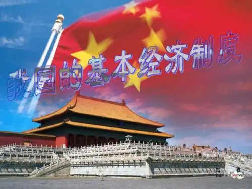 我国的基本经济制度PPT