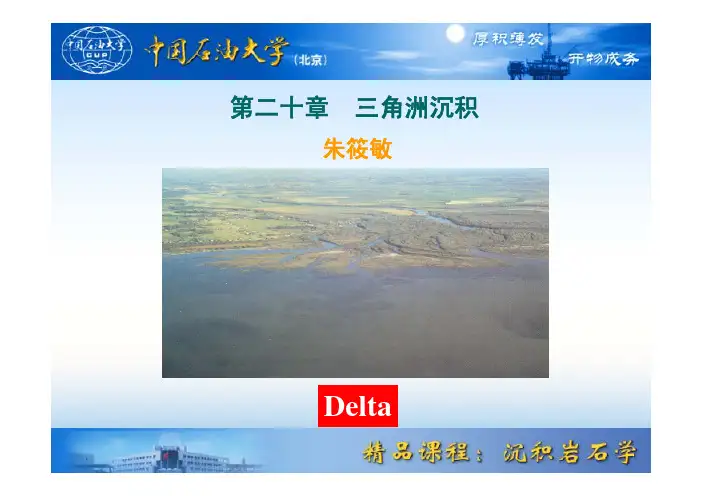 岩相古地理课件：20章 三角洲讲课