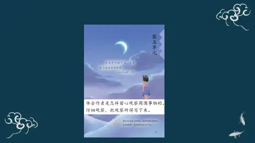 三年级上册语文课件-16金色的草地（含“初试身手”）部编版