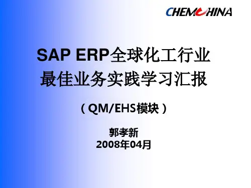 SAP EHS