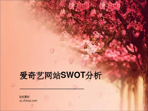 爱奇艺网站SWOT分析