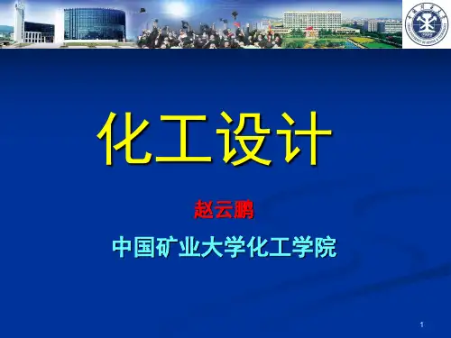 化工设计 第一章 化工厂设计的内容与程序